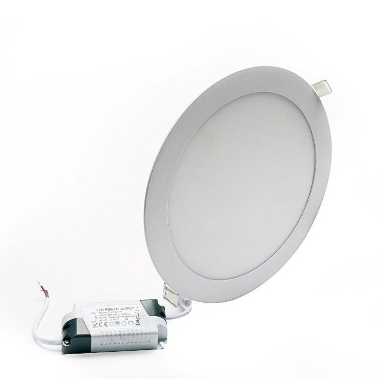 Led Paneel Rond Ø225mm 18W Wit Incl.Driver