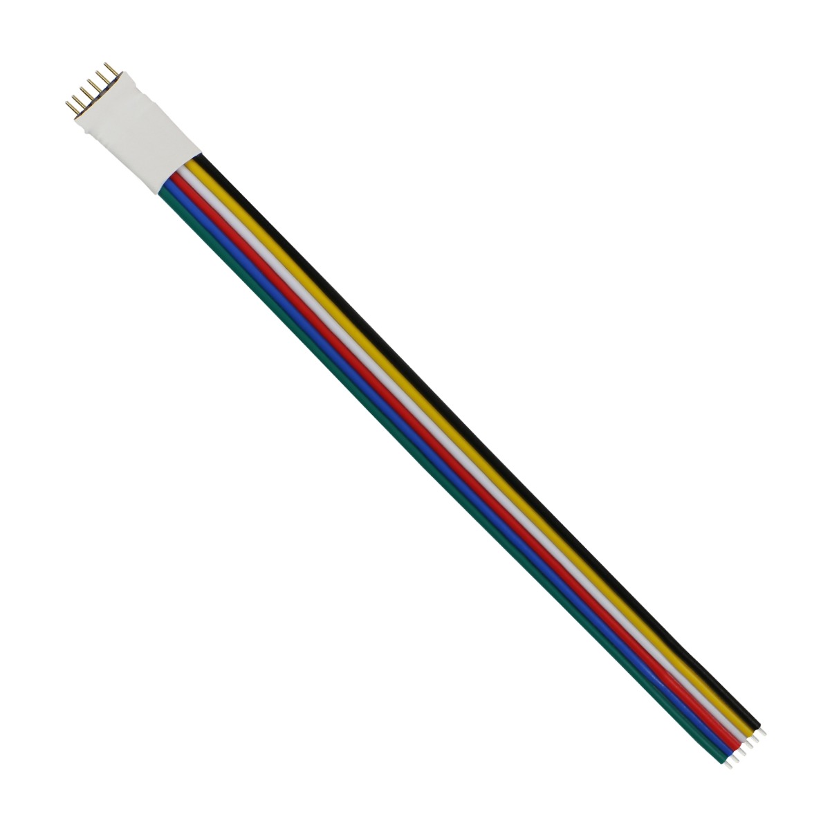 S-D CABLE 6 PIN LED STRIP CONNECTOR 12MM