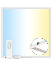 LED Paneel 62x62 cm | 40W | CCT Dimbaar | 3000K-6000K | CRI90 | Smart WiFi