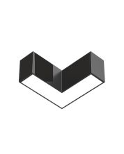 LED Hoekverbinder 90° voor Lichtlijn | 6W | CCT Instelbaar | Zwart