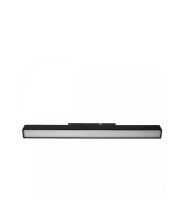 Langwerpig LED railarmatuur 10W K2700 48V 300 mm Zwart