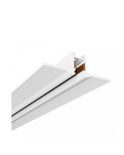 Randloze inbouwrail 48V 2 meter Wit