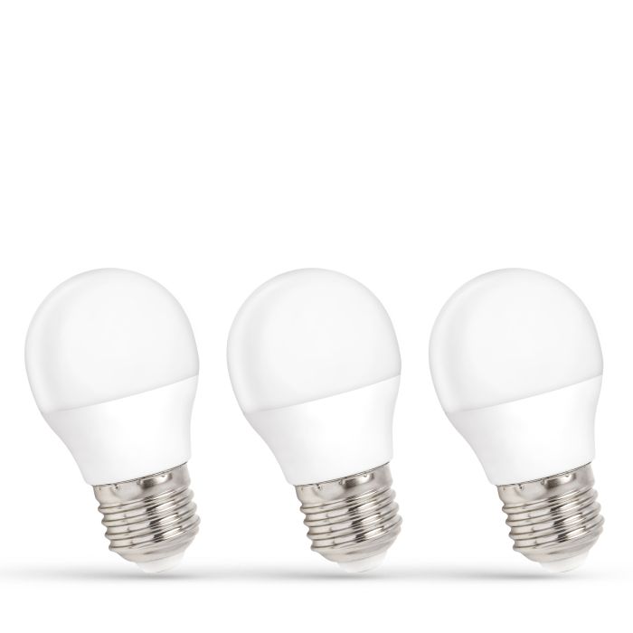 LED E27 druppellamp 3-pack 6W K3000 490lm – foto 2