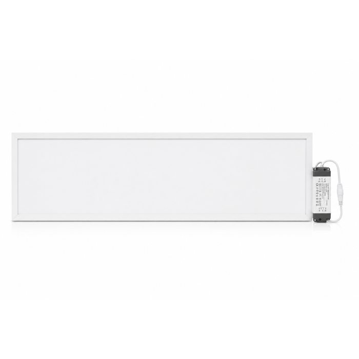 LED Paneel 30x120 cm | 40W | 3600 Lumen | CRI80 | Flikkervrij | 9 mm | Wit