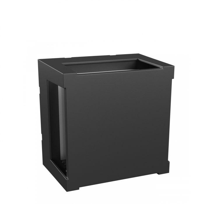 LED Buitenwandlamp Vierkant 10W CCT IP65 – zwart – foto 3