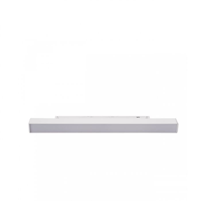 Langwerpig LED railarmatuur 10W K2700 48V 300 mm Wit