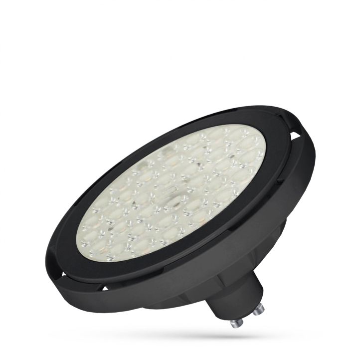 LED AR111 GU10 spot 8,5W CCT zwart 106 lm/W