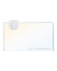 LED Opbouwpaneel 58,5x89,5 cm | 50W | CCT Dimbaar | 3000K-6000K | CRI90 | Afstandsbediening