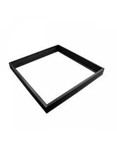 Opbouwframe LED Paneel 60x60 cm Zwart