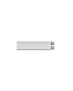 Eindbox (feed end box) voor Limea Pro lichtlijnsysteem – Wit