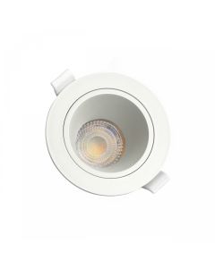 Inbouwspot GU10 – rond – wit – verblindingsarm – IP20 – Ø95×46 mm – zonder lichtbron