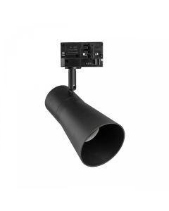 3-Fase Railspot GU10 Zwart – 80×140×180 mm