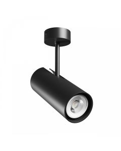 Opbouwspot GU10 – zwart – IP20 – 65×160×232 mm – zonder lichtbron