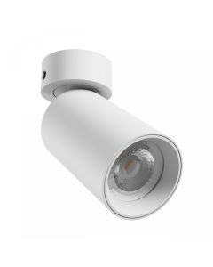 Opbouwspot GU10 – wit – IP20 – 60×135 mm – zonder lichtbron