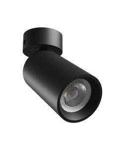 Opbouwspot GU10 – zwart – IP20 – 60×135 mm – zonder lichtbron