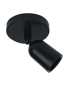 SOLIS SPOT GU10 BASE 230V IP20 120x 145mm BLACK