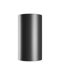 Opbouwspot GU10 – rond – zwart/goud – IP20 – 55×100 mm – zonder lichtbron