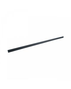 Afdekprofiel 48V 1 meter Zwart