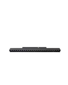 LED rasterarmatuur voor rail 18W K3000/K4000 48V Zwart
