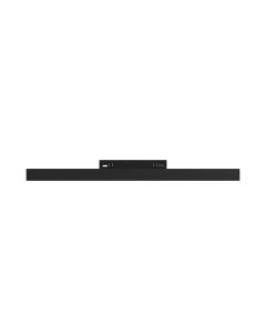 Langwerpig LED railarmatuur voor smalle rail 10W K3000 48V 300 mm Zwart