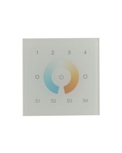 DALI-touchpaneel CCT 100mA met 4 groepen en scènes