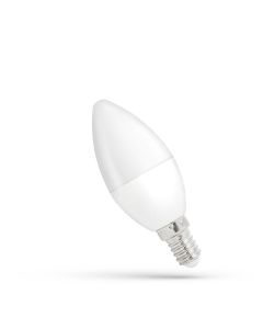 LED E14 C37 kaarslamp 5W K3000 470lm Dimbaar