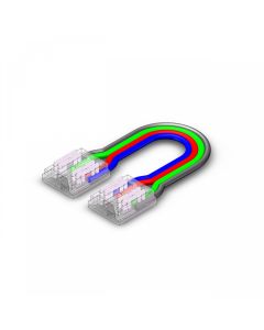 Strip-naar-stripconnector met kabel voor COB RGB LED-strip – 10 mm