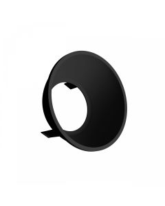 Reflector Orbito inbouw/opbouw Ø115 mm – Zwart mat