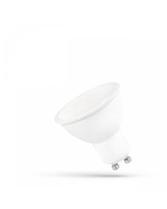 LED GU10 spot 10W K6000 820lm 120° melkglas