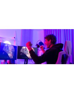 LED Paneel 62x62 cm | 40W | RGB+W (4000K) | Dimbaar | Afstandsbediening