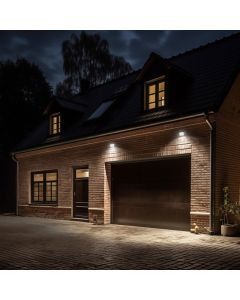 LED Bouwlamp 20W IP65 – Compacte Buitenlamp Wit, Energiezuinig en Duurzaam