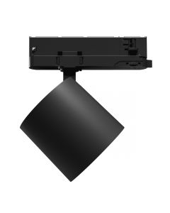 3-Fase LED Railspot 32-40W K4000 Zwart
