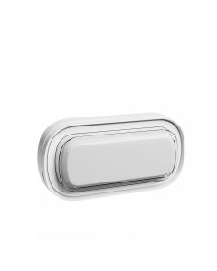 LED-plafondlamp ovaal 10W CCT IP54 IK10 205×105 mm – wit