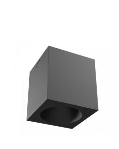 LED-plafondlamp 7W CCT IP20 verblindingsarm UGR<19 – vierkant – zwart