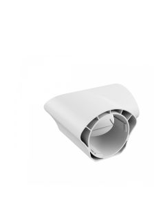 LIMEA VARIO connector L-hoek – wit – 113×133×70 mm