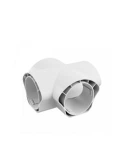 LIMEA VARIO connector X-kruis – wit – 120×120×70 mm