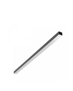 LED-lijnarmatuur 120 cm 40W CCT zwart IP20 verblindingsarm