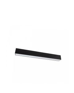 LED Lineaire plafondlamp 24W CCT K3000/K4000/K6500 2400 lm 60 cm – Zwart