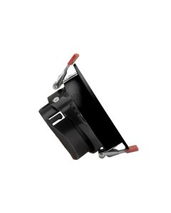 Inbouwspot armatuur GU10 anti-verblinding Ø85 mm – Zwart – Kantelbaar