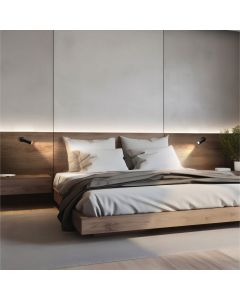 Opbouwspot MR11 – zwart – met schakelaar – IP20 – 36×95×165 mm – zonder lichtbron