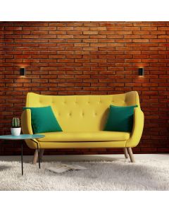 Wandlamp G9 – cilinder – zwart/goud – IP20 – 101×81×100 mm – zonder lichtbron