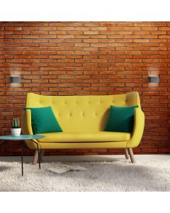 Wandlamp G9 – ovaal – zwart – IP20 – 80×80×160 mm – zonder lichtbron