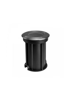 LED Grondspot GU10 Rond IP67 Ø108x140mm Grijs