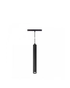 LED hanglamp voor rail 12W CCT 48V Ø40 mm Zwart