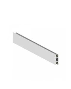 Dubbele hangrail 48V 1 meter Wit