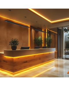 LED Lijnarmatuur 20/30/40W CCT IP20 Zwart 120 cm