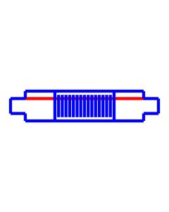 3-Fase Flexibele Railconnector Wit