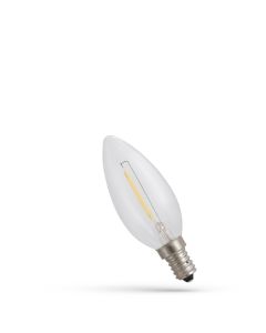 LED E14 kaarslamp 1W K1800 60lm