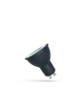 LED GU10 spot 6W K4000 daglicht 480lm 38° zwart