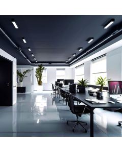 T8 LED-buishouder 60 cm G13 zwart IP20